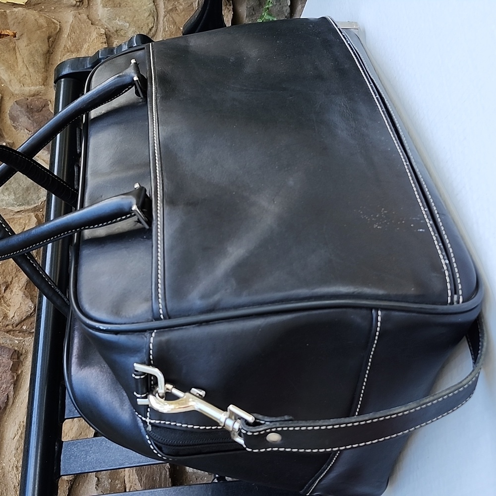 HARTMANN LEATHER UNISEX TRAVEL BAG - Picture 5 of 12